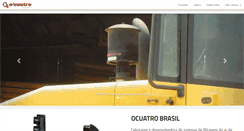 Desktop Screenshot of ocuatro.com.br
